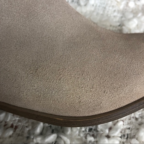 💫HOST PICK💫TOMS NUDE SUEDE AND SHIMMER BOOTIES - Picture 8 of 8